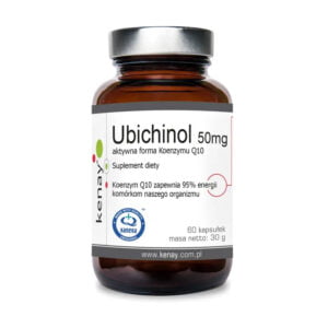 Ubichinol - Koenzym Q10 50 mg (60 kaps.), Kenay